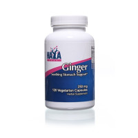 Витамини и минерали Haya Labs Ginger 250 мг., 120 капс.