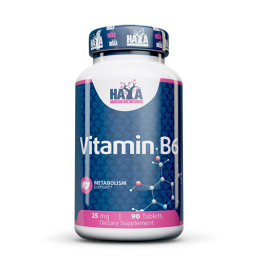 Витамин Haya Labs Vitamin B6 25mg
