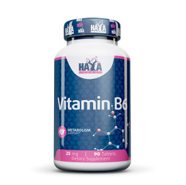 Витамин Haya Labs Vitamin B6 25mg width=