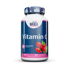 Витамин Haya Labs Vitamin C with Rose Hips 500mg