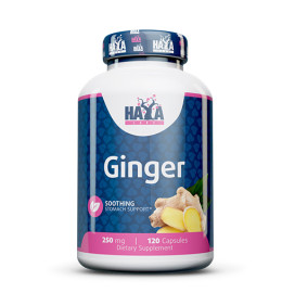 Витамини и минерали Haya Labs Ginger 250 мг., 120 капс. width=