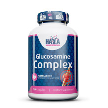 Витамини и минерали Haya Labs Glucosamine Chondroitin & MSM Complex, 120 капс.