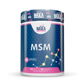 Витамини и минерали Haya Labs MSM 500 мг., 180 капс. width=