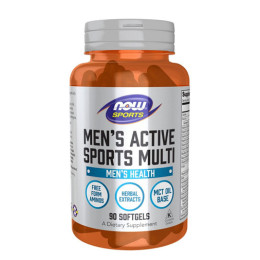 Мултивитамини за мъже NOW Mens Extreme Sports, 90 гел капсули