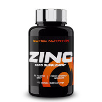 Цинк SCITEC 25 mg, 100 Tabs.