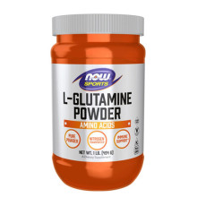 Аминокиселина NOW L-Glutamine Powder, 454гр