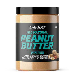 Фъстъчено масло BIOTECH USA Peanut Butter Crunchy, 1кг