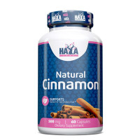 Канела HAYA LABS Natural Cinnamon 500 mg, 60 Caps