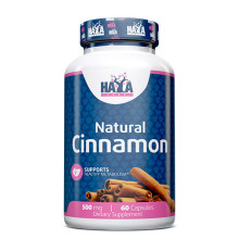 Канела HAYA LABS Natural Cinnamon 500 mg, 60 Caps