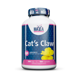Котешки нокът HAYA LABS Cat's Claw 3% 500mg, 100 Caps