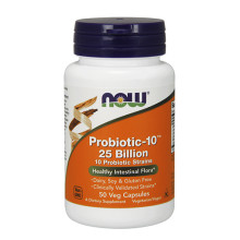 Пробиотик NOW Probiotic-10 ™  25 Billion, 50 VCaps