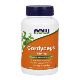 Кордицепс NOW Cordyceps 750mg,90 VCaps. width=