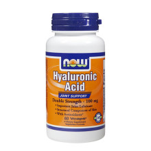 Хиалуронова киселин NOW Hyaluronic Acid 100mg, 60 VCaps.