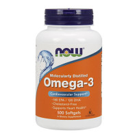 NOW Omega 3 NOW Fish Oil 1000 mg, 500 табл.