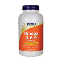 Omega 3-6-9 NOW 1000mg, 250 Softgels