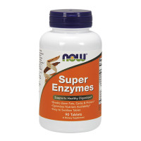 Храносмилателни ензими NOW Super Enzymes, 90 Tabs