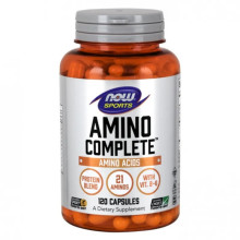 Аминокиселина NOW Amino Complete™ ,120 Caps