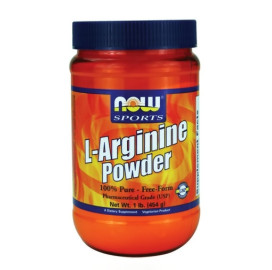 Аминокиселина NOW L-Arginine Powder, 454гр width=