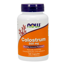 Коластра NOW Colostrum 500mg, 120 Caps. width=