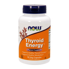 Витамини и минерали NOW Thyroid Energy ™, 90 VCaps