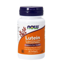 Лутеин NOW Lutein Esters 10mg, 60 капс.