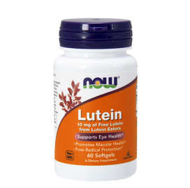 Лутеин NOW Lutein Esters 10mg, 60 капс. width=