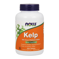 Келп NOW Kelp 150mcg, 200 табл.