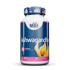 Ашваганда HAYA LABS Ashwagandha 450mg, 90 caps. width=