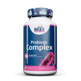 Пробиотик HAYA LABS 10 Billion Acidophilus & Bifidus Probiotic Complex, 30 caps.