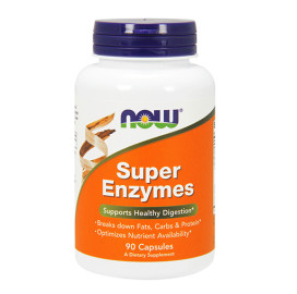 Храносмилателни ензими NOW Super Enzymes, 90Caps. width=