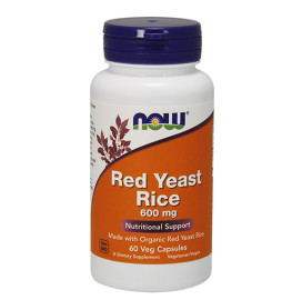 Червен ориз NOW Red Yeast Rice 600mg,  60Vcaps. width=