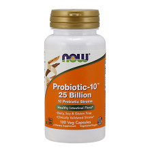 Пробиотик NOW 10 - 25 Billion, 100Vcaps.
