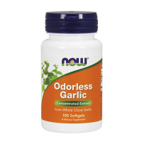 Имуностимулатор NOW Odorless Garlic, 100 Softgels