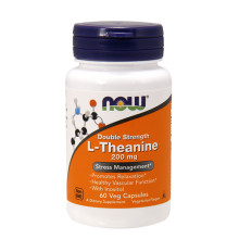 Аминокиселина NOW L-Theanine 200mg / 60Vкапс.