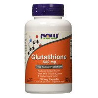Антиоксидант NOW Glutathione 500mg, 60caps