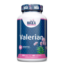 Валериан HAYA LABS Valerian 250mg, 60 caps.