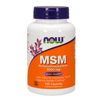 Метилсулфонилметан NOW MSM 1000mg, 120 капс.