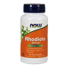 Златен корен NOW Rhodiola 500mg., 60 VCaps.