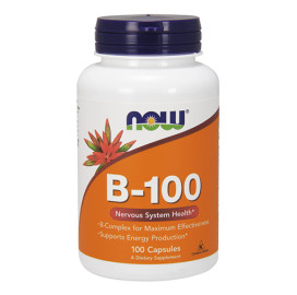 Витамин В NOW Vitamin B-100, 100 капс width=