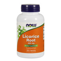 Женско биле NOW Licorice Root 450mg, 100 Caps.