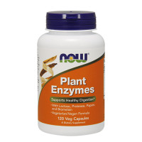 Растителни ензими NOW Plant Enzymes, 120 капс.