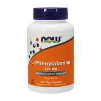 Аминокиселина NOW L-Phenylalanine 500mg, 120 Caps.