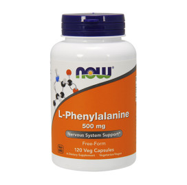 Аминокиселина NOW L-Phenylalanine 500mg, 120 Caps. width=