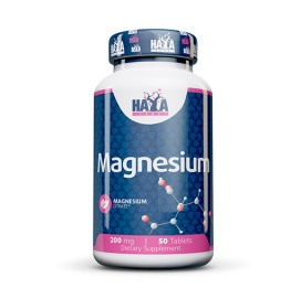 Магнезиев цитрат HAYA LABS Magnesium Citrate 200mg, 50 tabs. width=