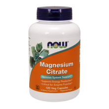 Магнезиев цитрат  NOW Magnesium Citrate, 120 vcaps
