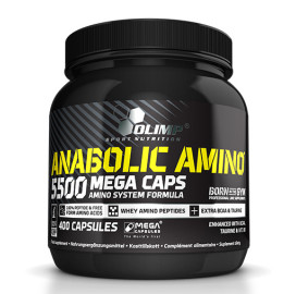 Аминокиселина OLIMP Anabolic Amino 5500 Mega Caps, 400 капс. width=