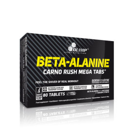 Аминокиселина OLIMP Beta-Alanine Carno Rush Mega Tabs, 80 Tabs. width=