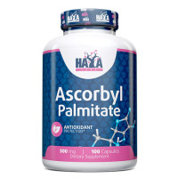 Аскорбил палмитат HAYA LABS Ascorbyl Palmitate 500 mg, 100 caps.