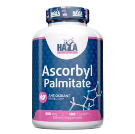 Аскорбил палмитат HAYA LABS Ascorbyl Palmitate 500 mg, 100 caps. width=