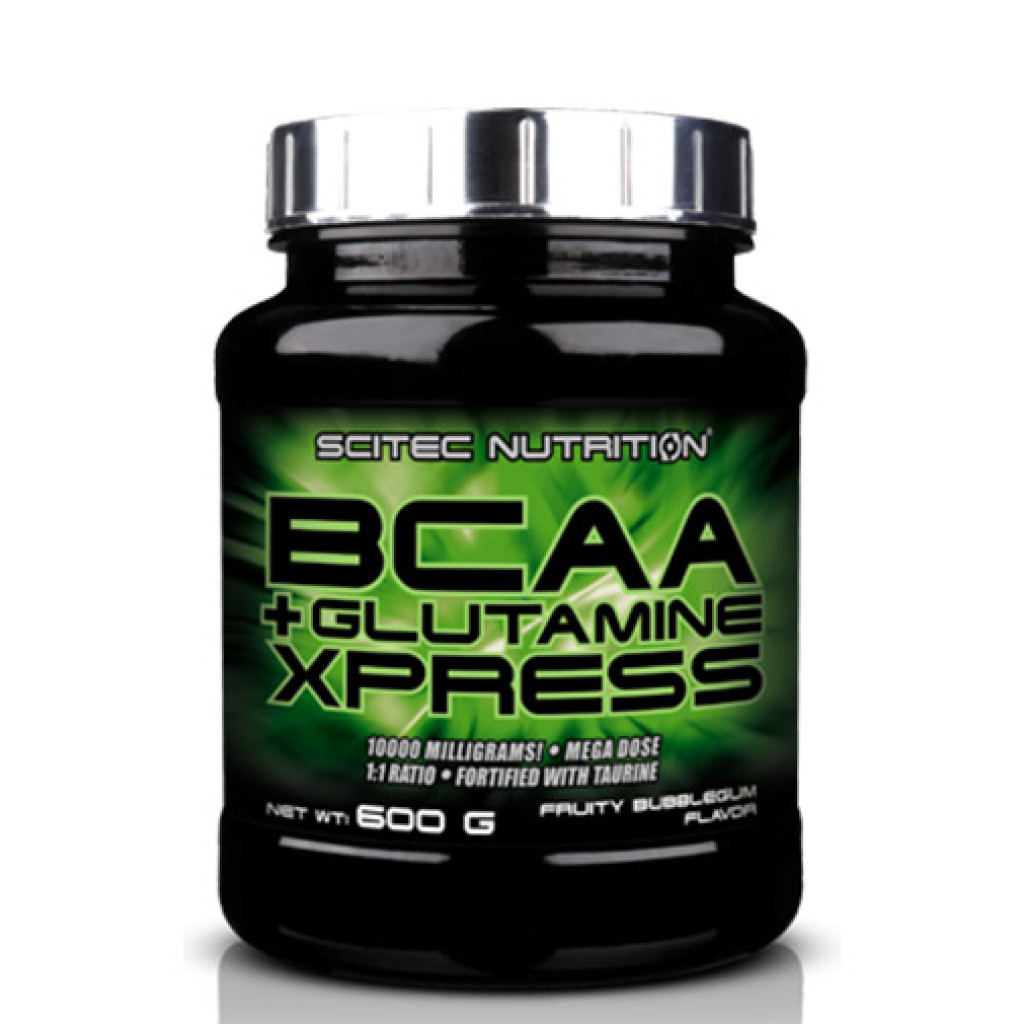 Аминокиселина SCITEC BCAA+Glutamine Xpress, 600 гр